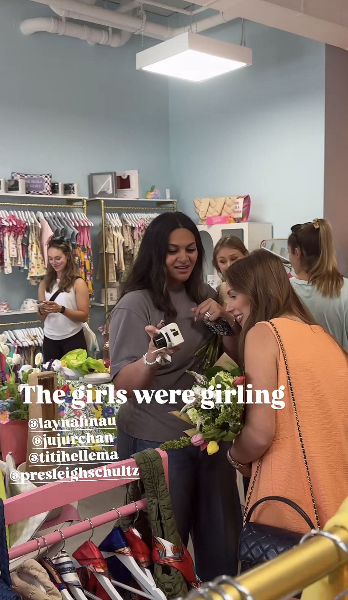 Still taken from Sims’ Instagram Story (Source: Instagram/@jenamsims)